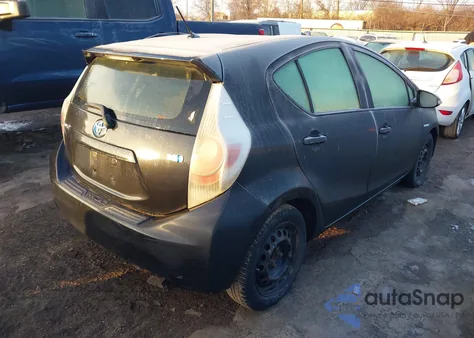 2013 Toyota Prius C Two из США, поврежденный, VIN JTDKDTB37D1534862
